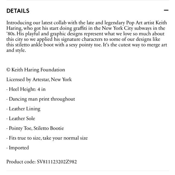 Alice + Olivia x Keith Haring Razi Booties - Picture 8 of 8